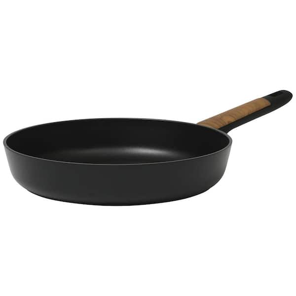 Oxburg 10 Inch Nonstick Aluminum Frying Pan in Black