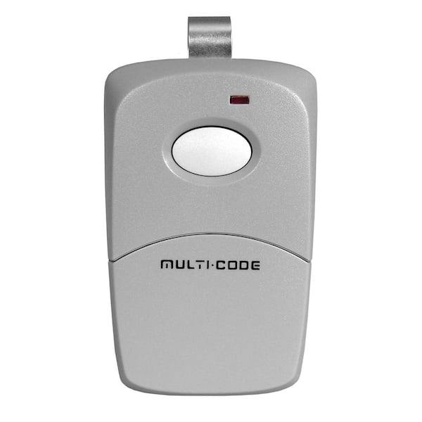 Multi-Code 1-Button Visor Remote Transmitter (300MHz) for Gate and Garage Door Opener Remotes