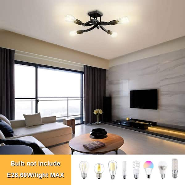 Industrial living room ceiling on sale lights