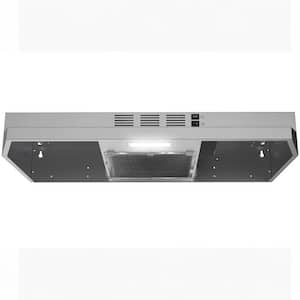 BUEZ124WW Broan® 24-Inch Ductless Under-Cabinet Range Hood w/ Easy Install  System, White