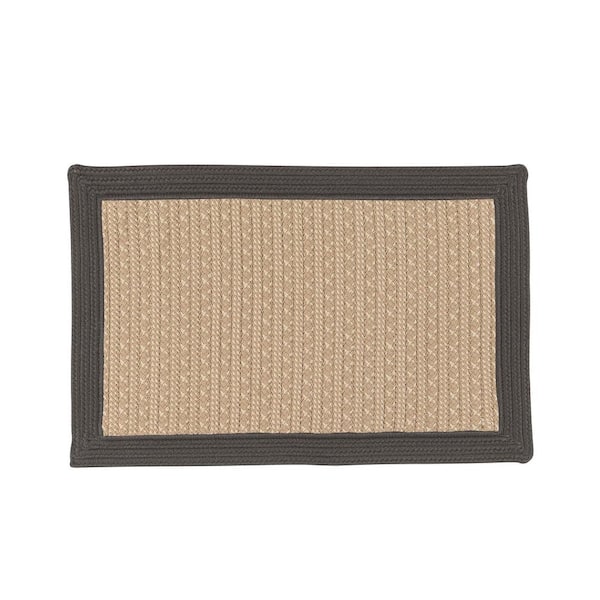 Bayswater Gray 22 in. x 34 in. Polypropylene Door Mat