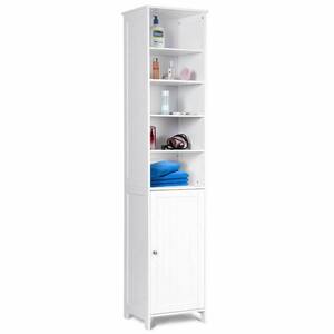  ZENODDLY Bathroom Storage Cabinet with Drawers and Shelves,  White Bathroom Cabinet Bathroom Towel Storage, Versatile Wooden Accent  Cabinet for Bathroom Laundry Room Entryway Kitchen Pantry : Home & Kitchen