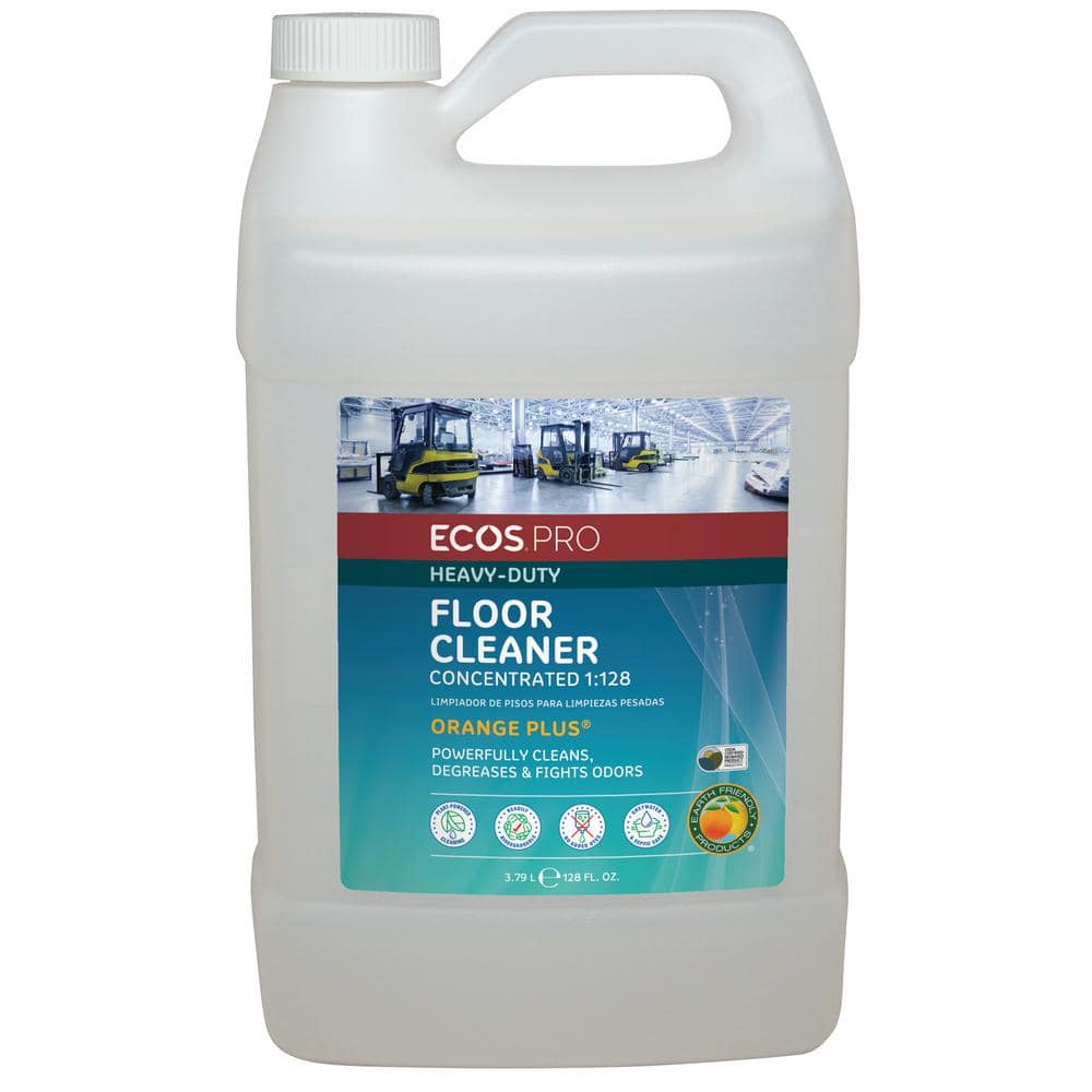 Ecos Pro Floor Cleaner: Trigger Spray Bottle, 32 oz Container size, Ready to Use, Liquid, 6 Pk PL9295/06