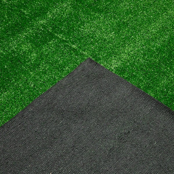 Artificial Turf Grass Carpet Green Standard 4 M Width Velour Soft 