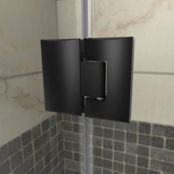 DreamLine Prism Lux 38 in. x 38 in. x 72 in. Frameless Hinged