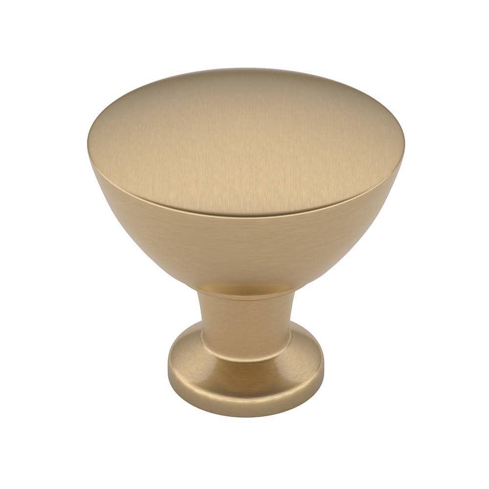 Acadia Collection 1-5/16 in. (34 mm) Modern Champagne Bronze Round Cabinet Knob price history on PriceWatchPro