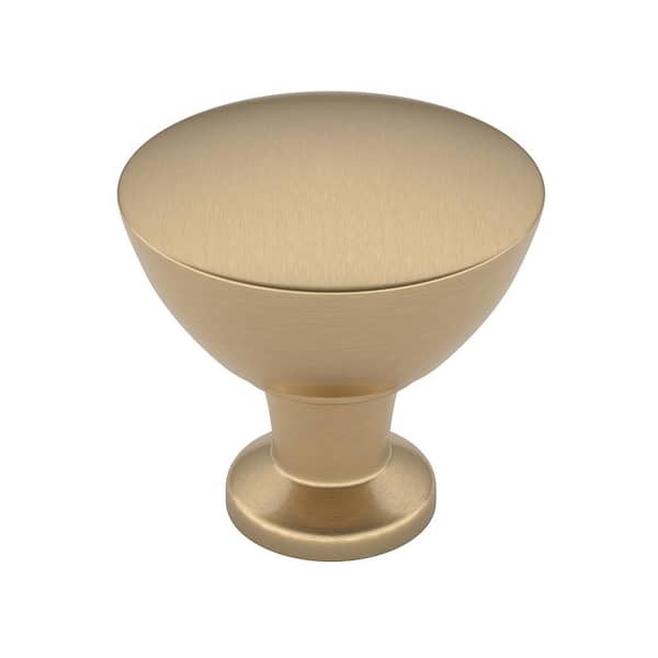Richelieu Hardware Acadia Collection 1-5/16 in. (34 mm) Modern Champagne Bronze Round Cabinet Knob