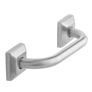 9 in. L x 2.5 in. Grab Bar in Brushed Stainless Steel
