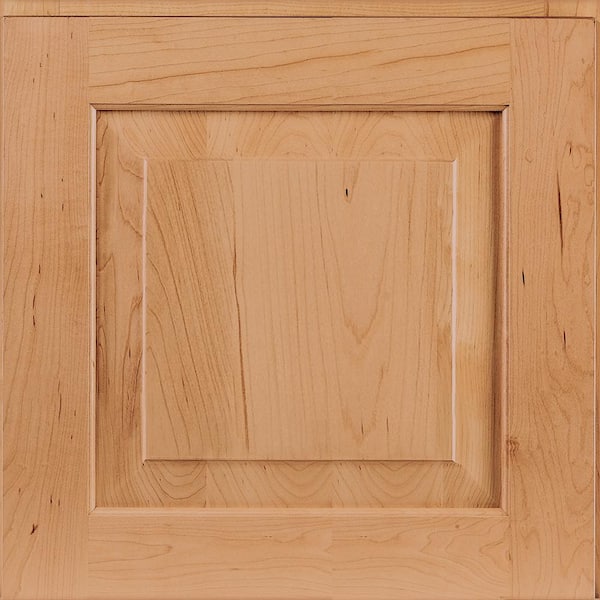 14 5 8 in. x 14 5 8 in. Cabinet Door Sample in Honey Spice