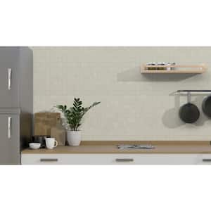 Legend White 12 in. x 12 in. x 10 mm Matte Porcelain Mesh-Mounted Mosaic Floor and Wall Tile (8 sq. ft./Case)