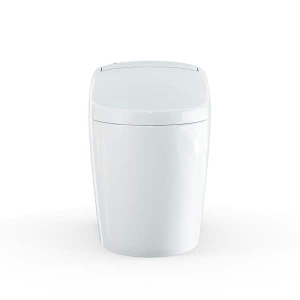 TOTO G5A Elongated Smart Bidet Toilet 0.8/1.2 GPF in Cotton White