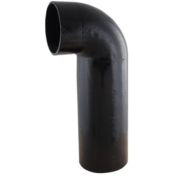 Unbranded 4 in. x 14 in. Cast Iron Closet Bend