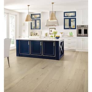 Pavillion Winds Red Oak 3/8 In. T X 6.3 in. W  Wire Brushed Engineered Hardwood Flooring (30.48 sq.ft./case)
