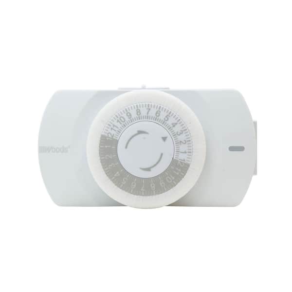 Southwire 59428TV Indoor 24-Hour Mechanical Timer
