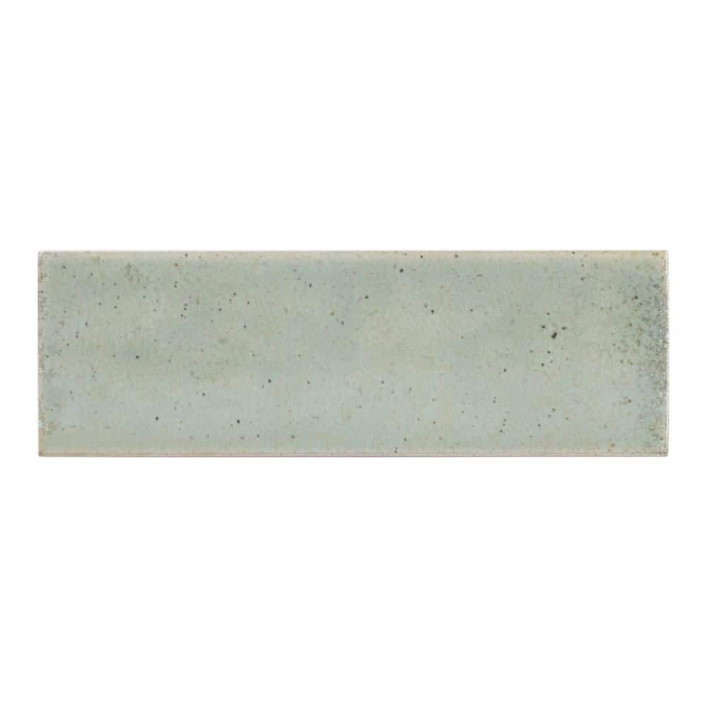 Alga Seaglass 2.5 in x 8 in. Glossy Ceramic Zellige-Look Subway Wall Tile (5.38 sq. ft. /Case) price history on PriceWatchPro