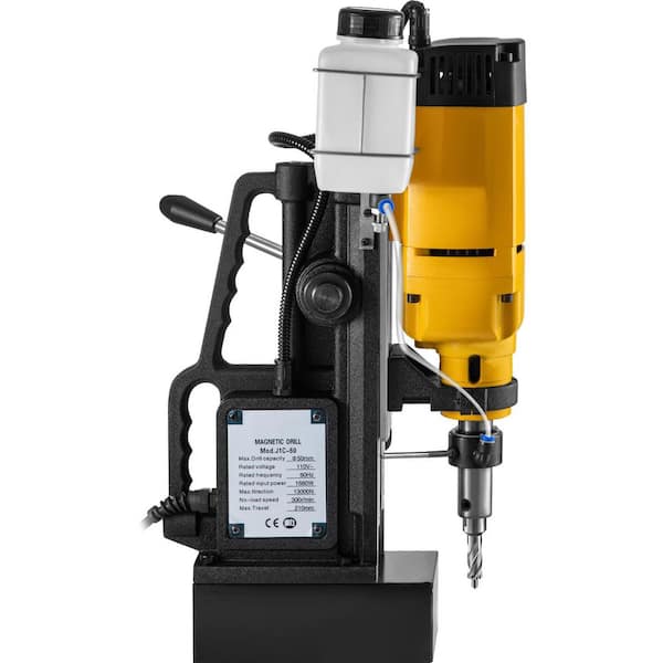 SKYSHALO Mag Drill, 1 Speed, Drill Press, with Magnetic Core Drill, 0-300 RPM Stepless Speed Drill Press Chuck Capacity 2 in.