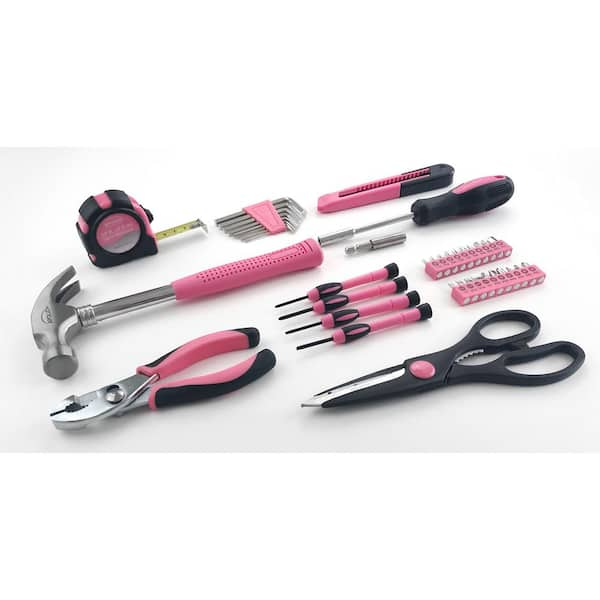 General Tool Set in Pink (39-Piece)