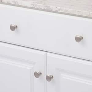 Copperfield Collection 1-3/16 in. (30 mm) Brushed Nickel Functional Cabinet Knob