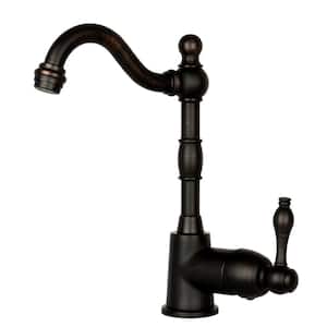 Single-Handle Deck Mounted Bar Faucet in Oil Rubbed Bronze