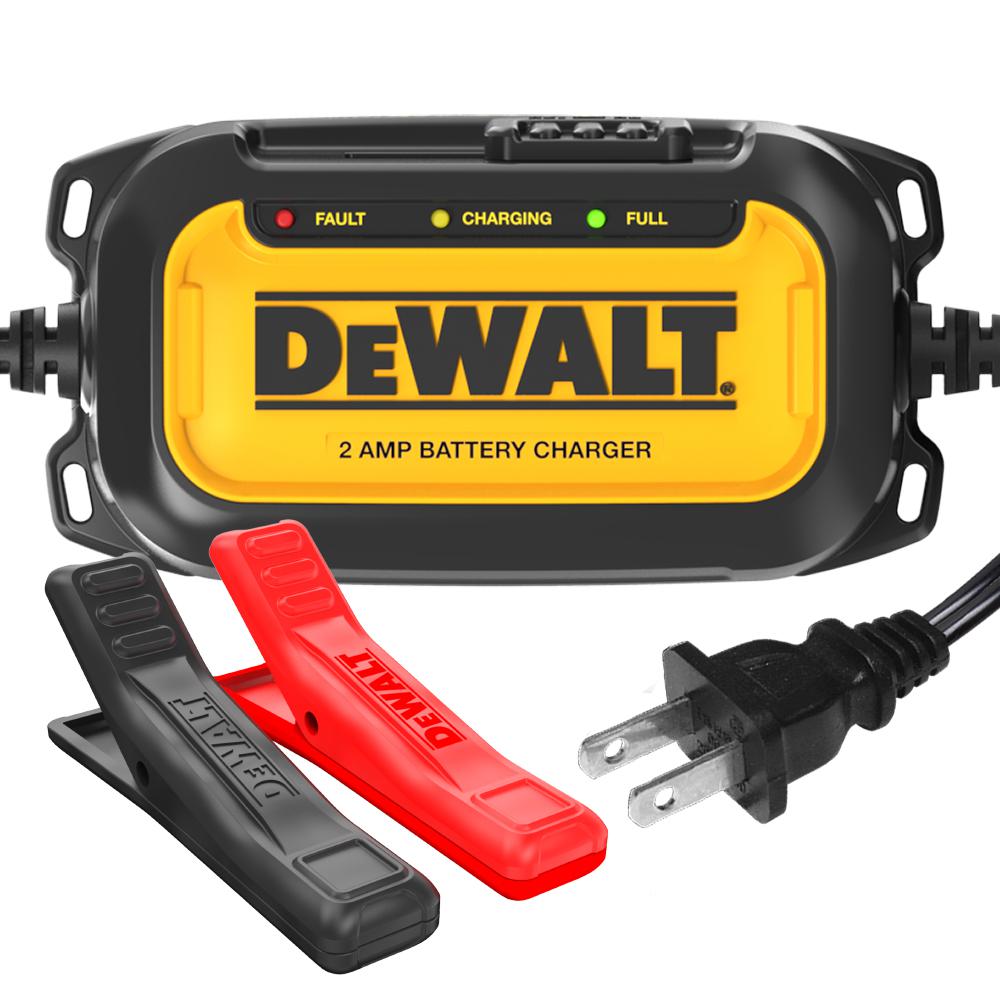 Dewalt Car Battery Chargers Battery Charging Systems The Home Depot