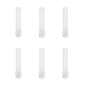 26W Equiv PL CFLNI Quad Tube 4-Pin Plug-in G24Q-3 Base Compact Fluorescent CFL Light Bulb, Cool White 4100K (6-Pack)