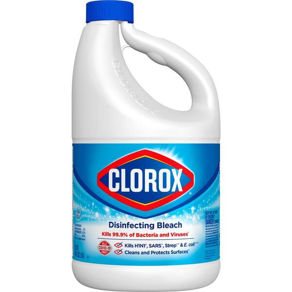 Clorox 81 oz. Concentrated Regular Disinfecting Liquid Bleach Cleaner  (6-Pack) C-311934849-6 - The Home Depot