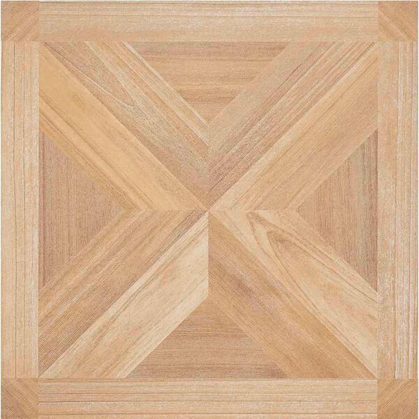 Achim Nexus Maple 12 in. x 12 in. Peel and Stick Parquet Vinyl Tile (20 sq. ft. / case)