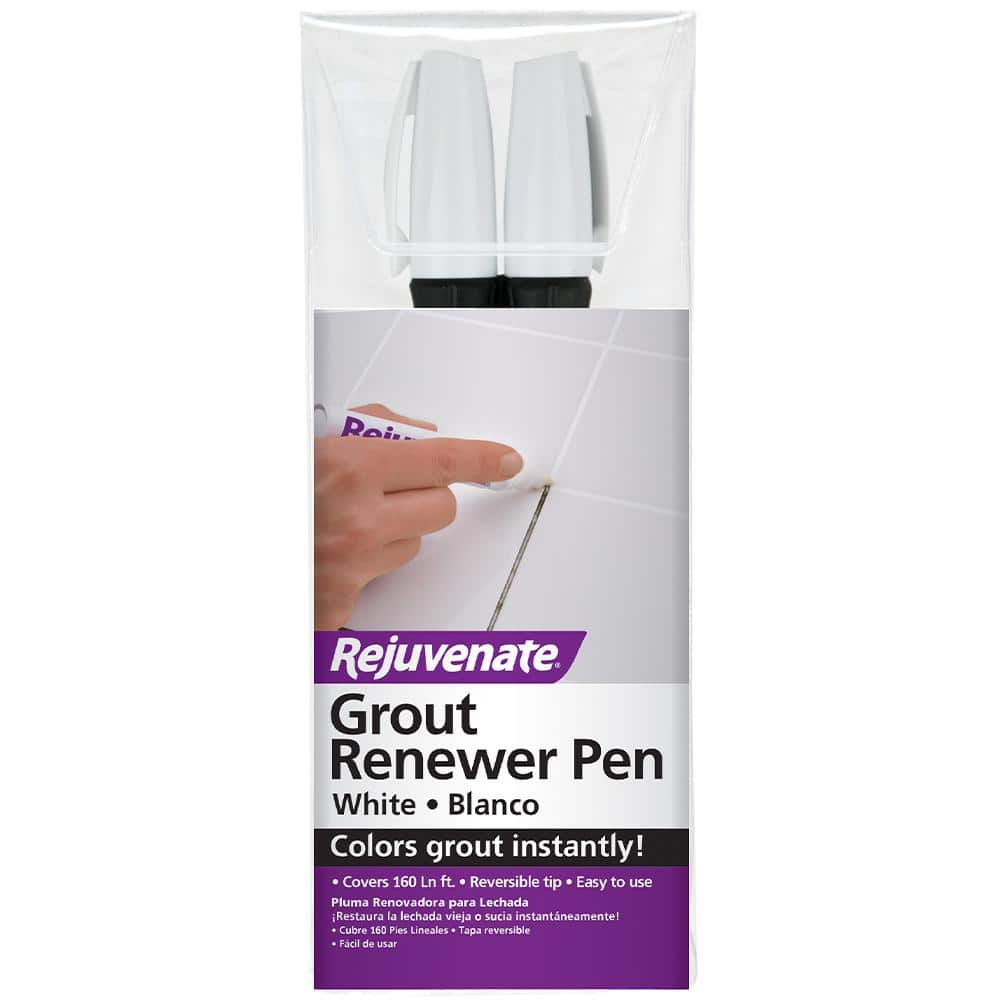 Rejuvenate Renewer Pen, Grout, White - 2 pens