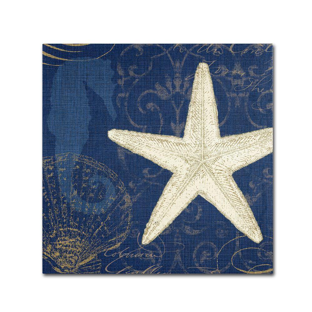 Coastal Moonlight I Teal by Pela Studio Floater Frame Travel Wall Art 14 in. x 14 in. price history on PriceWatchPro
