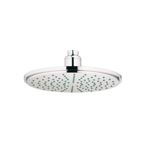 GROHE 1-Spray 8 in. Single Ceiling Mount Fixed Shower Head in Polished Nickel InfinityFinish