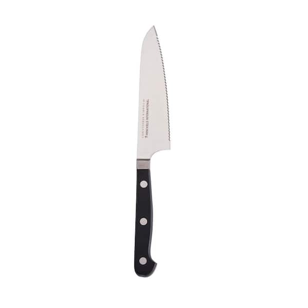 GooChef Knife Set 5-Piece Stainless Steel Coated Kitchen Knives, Meat  Cleaver, Multi Knife, Fruit Knife, Vegetable Peeler, and Pairing Scissors  Shears by Renewgoo, Black 