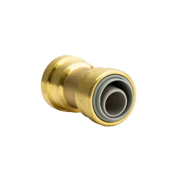3/4 in. Push-to-Connect Brass Polybutylene Conversion Coupling Fitting