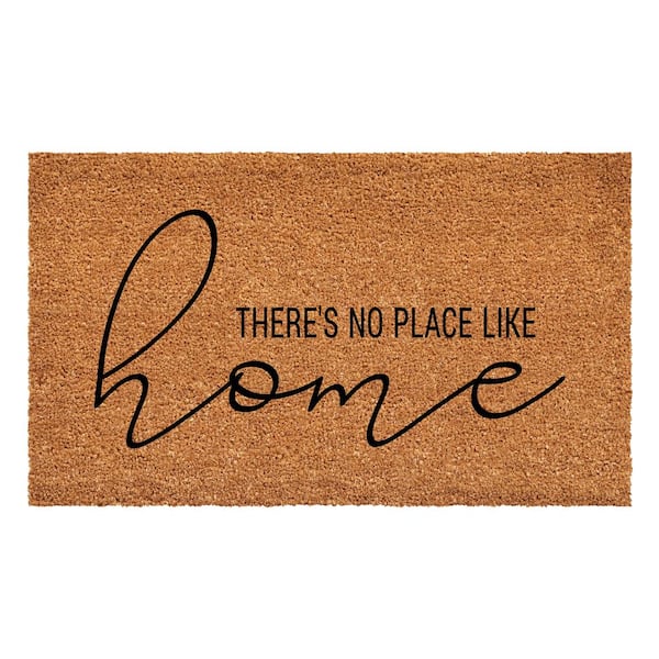 Calloway Mills There's No Place Like Home Doormat, 36" x 72"