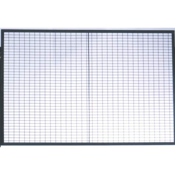 Vestil 1-1/4 in. x 60 in. x 120 in. Gray Steel Welded Wire Panel Machinery Guard