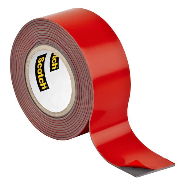 3m Scotch 1 In X 1 66 Yds Permanent Double Sided Outdoor Mounting Tape 411dc Sf The Home Depot