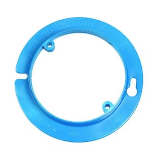 4 in. PVC New Work Electrical Ceiling Box Mud Ring