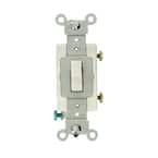 ProGrade 15 Amp Lighted Specialty Switch, White