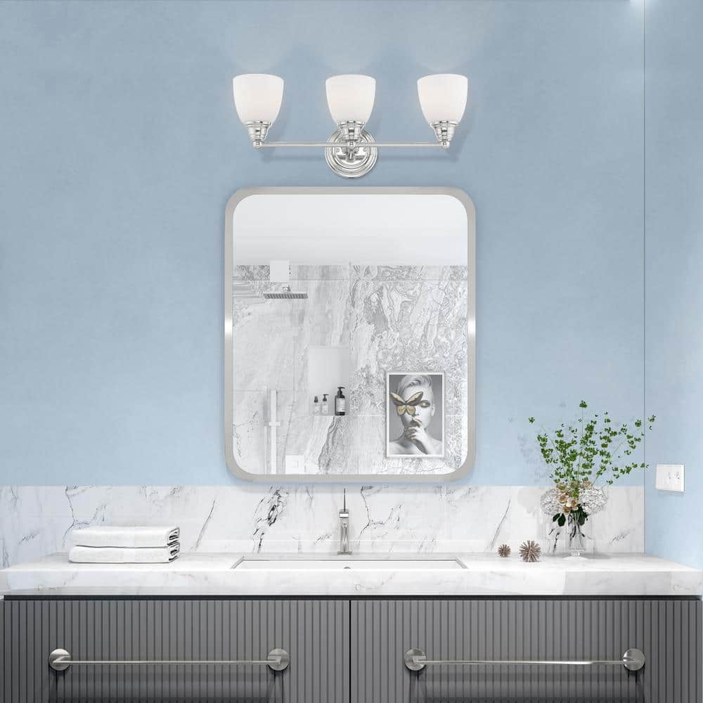 Beaumont 3 Light Polished Chrome Bath Vanity