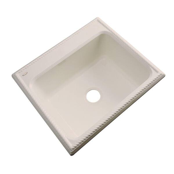 Thermocast Wentworth Drop-In Acrylic 25 in. Single Bowl Kitchen Sink in Candle Lyte