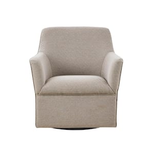 Caddy Grey/Taupe Swivel Glider Armchair