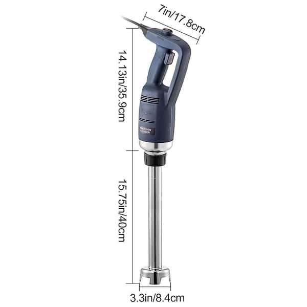 Commercial 500W Fixed/Variable Speed Handheld Immersion Blender