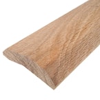 Oak Hardwood 2 in. x 72 in. Carpet Trim Transition Strip