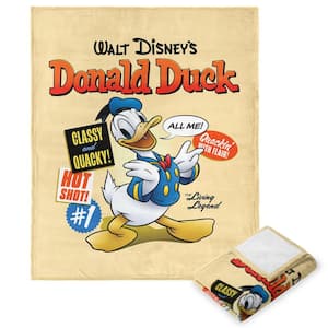 Disney Donald Duck Living Legend Silk Touch Multi-color Throw