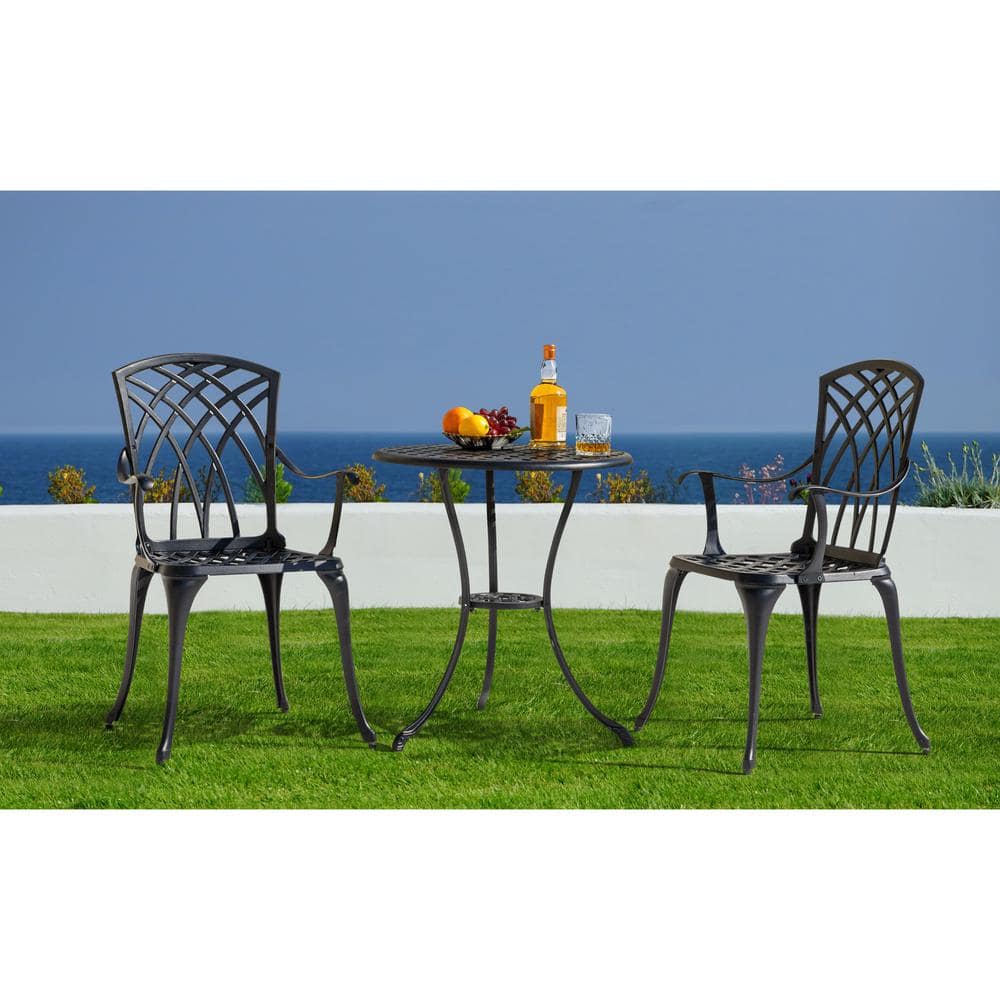 rust proof bistro set