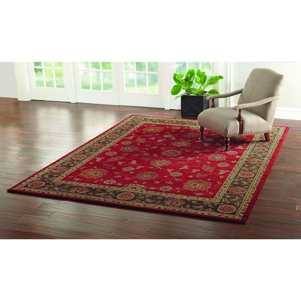 Casa Red 5 ft. x 7 ft. Indoor Area Rug