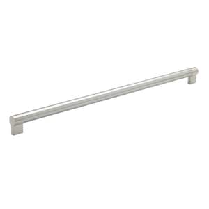 Moncalieri Collection 22 5/8 in. (576 mm) Brushed Nickel Modern Cabinet Bar Pull