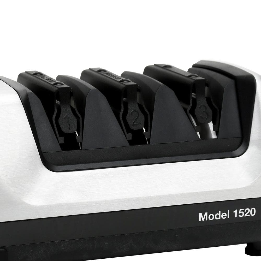 Chef'sChoice 1520 Brushed Metal Electric Knife Sharpener