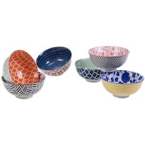 Soho Multi-color Bowls (Set of 6)