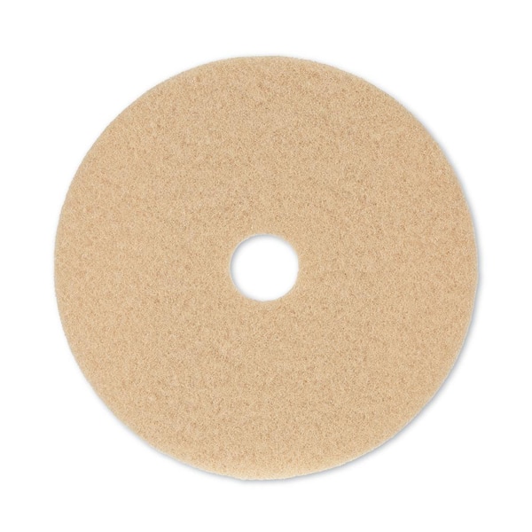 20 in. Ultra High-Speed Low Burnish Champagne Floor Pads (Case of 5)
