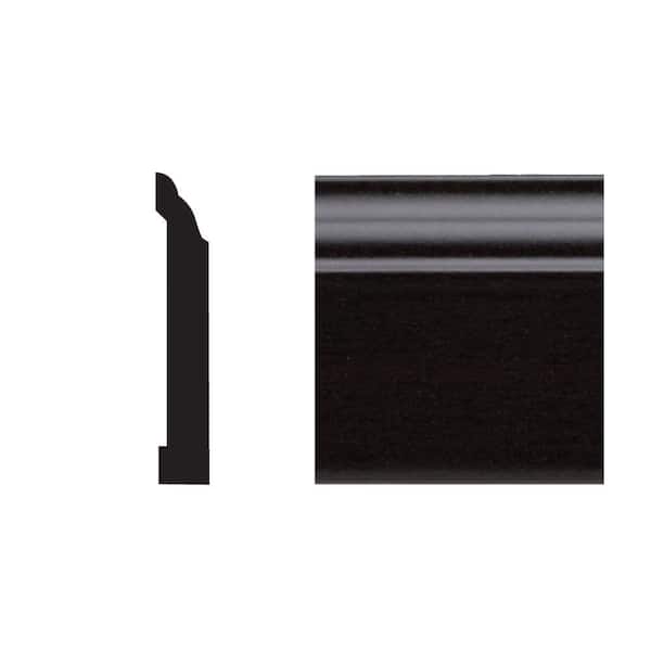 Royal Mouldings 5523 7/16 in. x 3-1/4in. x 8 ft. OVC Base Espresso Moudling